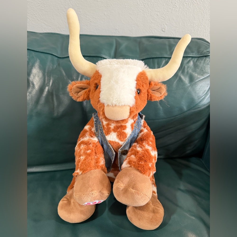Build-A-Bear Longhorn Stuffed Animal